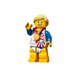 LEGO Minifig 8089 - la gymnaste J.O. Londres 2012 (La Petite Brique) Team GB Olympics