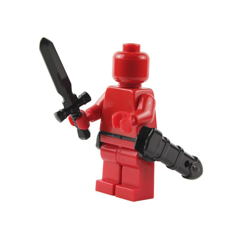 Lego Custom Si-Dan Toys Armes Spartiate épée fourreau ceinture.