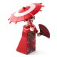 Lego Si-Dan Toys ombrelle japonaise (rouge) (La Petite Brique)