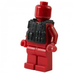 Lego Si-Dan Toys Tactical Vest M08 (noir) (La Petite Brique)