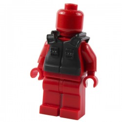Lego Si-Dan Toys Tactical Vest USF-AA1 (noir) (La Petite Brique)