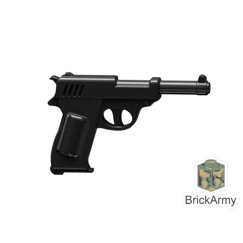 black Germany officer pistol gun for Lego Minifigures accessories 