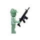 Lego Custom Minifig BRICK ARMY Special Forces Assault Rifle "SFAR" (La Petite Brique)