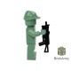 Lego Custom Minifig BRICK ARMY PP-19 Bizon Sub Machine Gun (La Petite Brique)