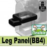 Lego Custom Minifig SI-DAN Leg Panel (noir) (La Petite Brique)