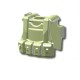Lego Custom Minifig SI-DAN Tactical Vest B12 (sand green) (La Petite Brique)