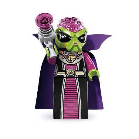 LEGO Minifigures Serie 8 - l'alien femelle maléfique - 8833 (La Petite Brique, le spécialiste de la minfig)