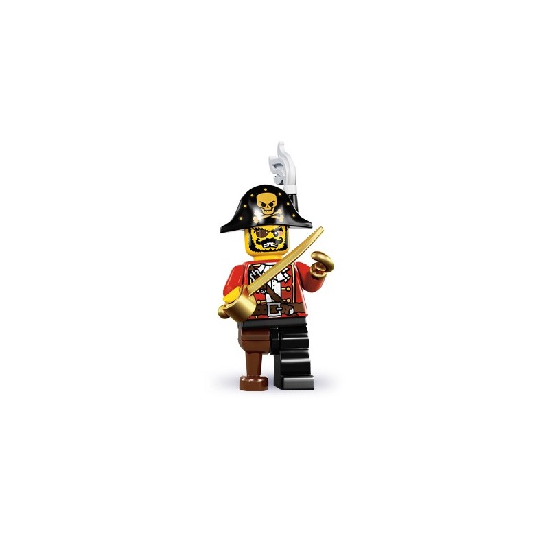 Series 8 Pirate Captain - 8833 Petite Brique)
