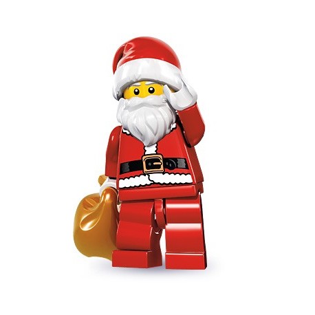 LEGO Minifigures Serie 8 - le père noël - 8833 (La Petite Brique, le spécialiste de la minfig)