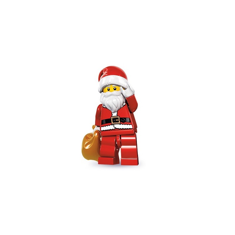 NEW LEGO SERIES 8 SANTA CLAUS MINIFIG Christmas minifigure figure 8833 advent