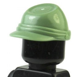 LEGO Minifig Accessoires Casquette Militaire - Kepi (Sand green) (La Petite Brique)