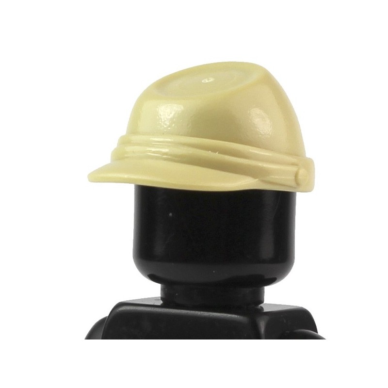 War Kepi Cavalry Cap Tan Dark x 1 7327 Mac McCloud Headgear NEW LEGO 