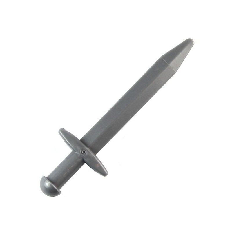 NEW LEGO - Weapon - Sword - Katana / Shamshir Flat Silver x 10