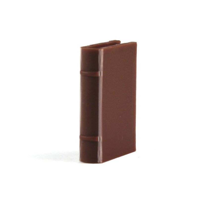 LEGO Lot of 2 Reddish Brown Minifigure Book Accessories