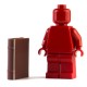 LEGO Minifig Accessoires Livre (Marron rougeâtre) (La Petite Brique)