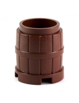 Reddish Brown Barrel 2 x 2 x 2