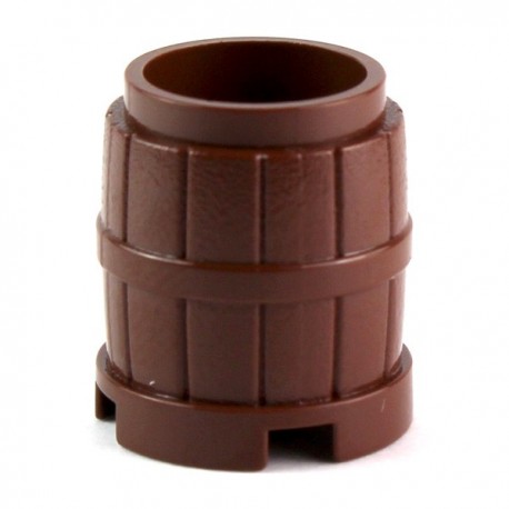 Reddish Brown Barrel 2 x 2 x 2