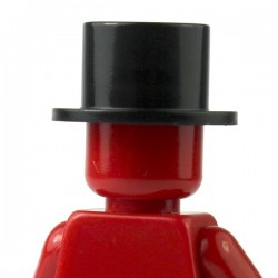 LEGO Minifig Accessoires Chapeau, Haut de forme (noir) (La Petite Brique)