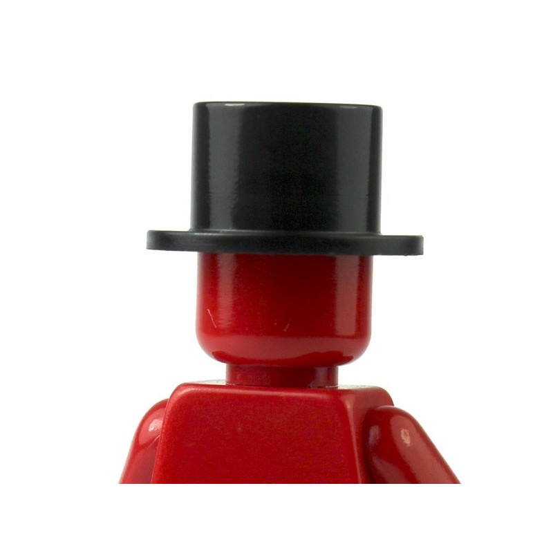 Chapeau haut pour lego minifigures accessoires Noir 