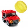 Lego Minifig Custom BRICKFORGE Optique de phare (jaune transparent) (La Petite Brique)