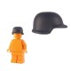 Lego Minifig Custom Accessoires BRICKFORGE Casque Militaire (Steel) (La Petite Brique)