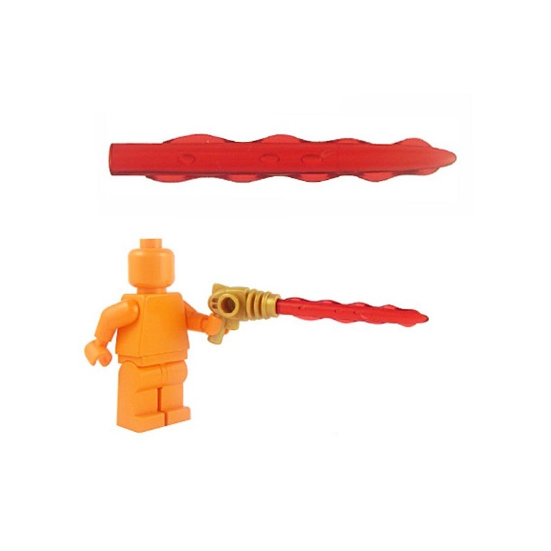 LEGO Star Wars laser blaster x5 RED mini shooter weapon for minifigures cannon 