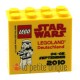 Brick 2 x 4 x 3 with Legoland Deutschland Star Wars 04. - 05. September 2010 Pattern