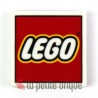 Lego Accessoires logo "Lego" - Tile 2 x 2﻿﻿ (La Petite Brique)