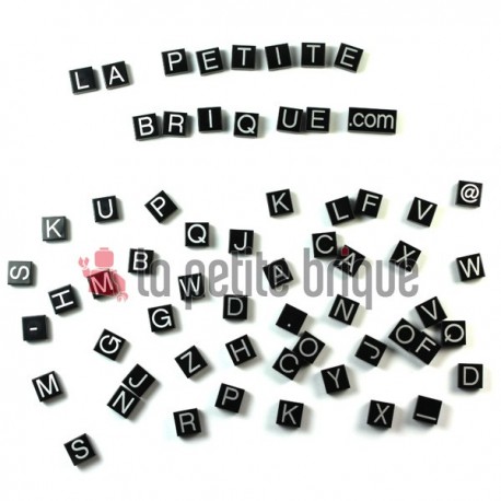 Lego Accessoires Alphabet - Lettres sur des tuiles - Tile (La Petite Brique)