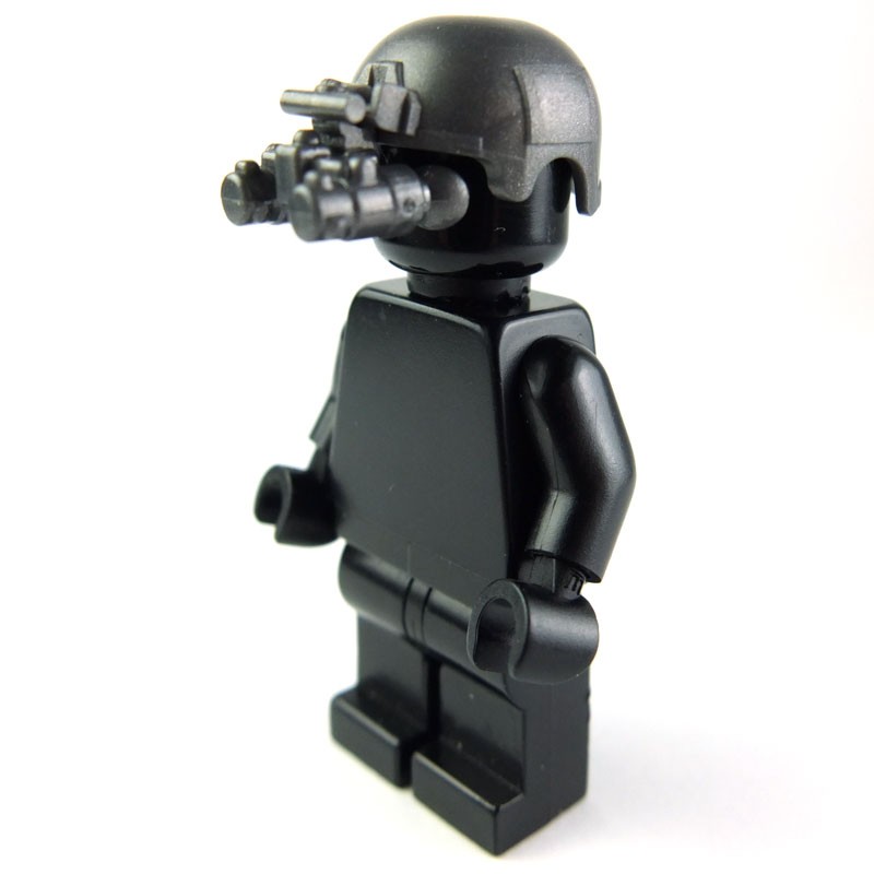 LEGO Dark Bluish Gray Minifigure Helmet Goggles Accessory