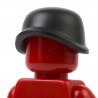 Lego Minifig Accessoires Casque militaire (noir) (La Petite Brique)