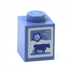 Lego Minifig Accessoires Brique de Lait 1 x 1 (La Petite Brique)