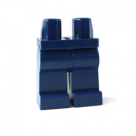 Lego Minifig Accessoires Jambes - bleu foncé (La Petite Brique)