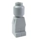 Lego Accessoires Statuette Microfig (Light Bluish Gray) (La Petite Brique)