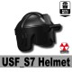 Lego Custom Si-Dan Casque USF S7 (Noir) La Petite Brique