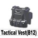 Lego Custom Si-Dan - Tactical Vest B12 (Iron Black) La Petite Brique