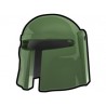 Lego Minifig Custom AREALIGHT Mando Helmet (Sand Green) (La Petite Brique) Star Wars
