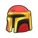 Red Mando Dred Helmet