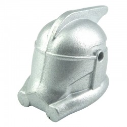 Lego Custom CLONE ARMY CUSTOMS Casque Arc (Metallic Silver) La Petite Brique