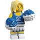 Lego Minifigure Série 1 Pom Pom Girl Minifig