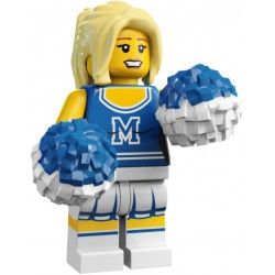 Lego Minifigure Série 1 Pom Pom Girl Minifig