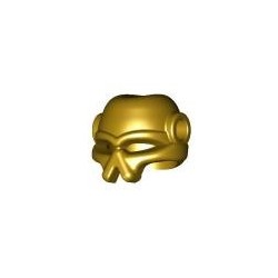 Lego Custom BRICK WARRIORS Casque Envahisseur (Pearl Gold) La Petite Brique