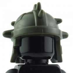 Lego Custom BRICK WARRIORS Casque Goblin﻿ (Army Green) La Petite Brique