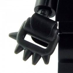 Lego Custom BRICK WARRIORS Poing américain / Cestus (charcoal) La Petite Brique