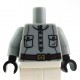 Lego Accessoires Torse - Militaire (Light Bluish Gray) La Petite Brique