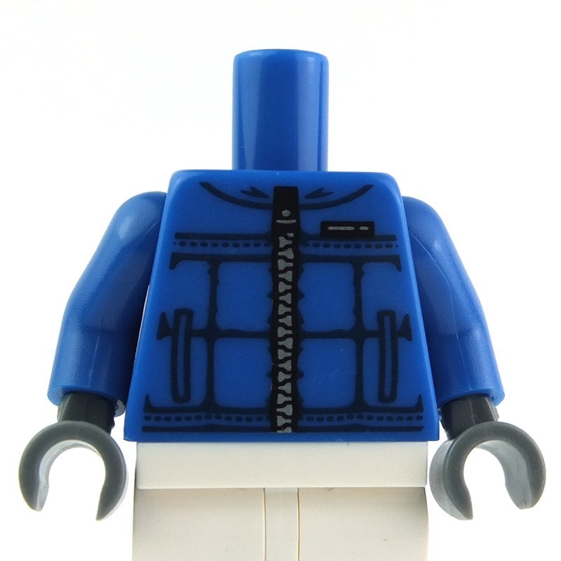 Torse de soldat imprimé sur Torse Lego® - Rouge