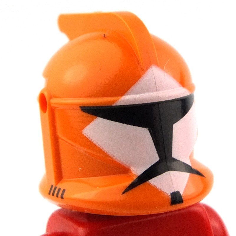 Lego Star Wars White Minifig Headgear Helmet SW ARF Trooper Pattern NEW 
