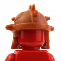 Lego Custom BRICK WARRIORS Casque Goblin﻿ (Burnt Orange) La Petite Brique