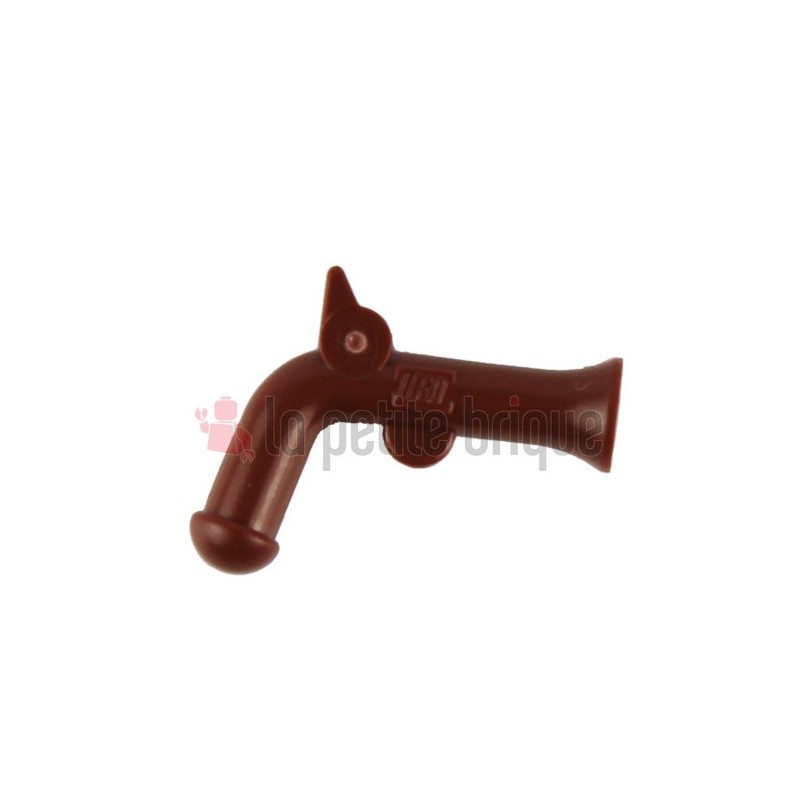 Lego Accessoires Minifig Pistolet de pirate (marron) La Petite Brique