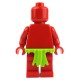 Lego Custom BRICK WARRIORS Pagne (Lime Green) La Petite Brique